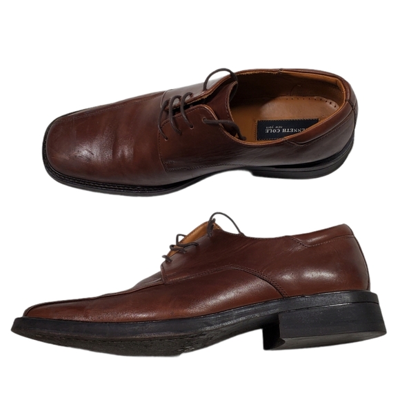 Kenneth Cole Men Dress Lace up Shoes Size 11 - Picture 5 of 13